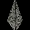 Pentik Keittiötekstiilit^Jäkälä Keittiöpyyhe Musta