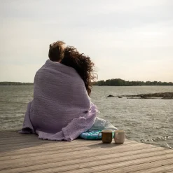 Pentik Torkkupeitot^Lastu Torkkupeitto Vaaleanvioletti
