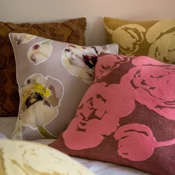 Pentik Tyynynpäälliset Ja Tyynyt^Lilia Jacquard Tyynynpäällinen Keltainen