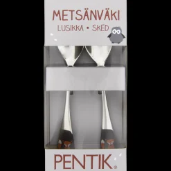 Pentik Lasten Kattaus | Lasten Kattaus^Metsänväki Pikkulusikka Teräs