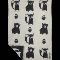 Pentik Lasten Sisustus | Lasten Sisustus^Metsänväki Torkkupeitto Tummanharmaa