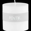 Pentik Kynttilät Ja Kynttilätarvikkeet^Pöytäkynttilä Valkoinen