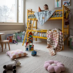 Pentik Tyynynpäälliset Ja Tyynyt^Ruutu Tyynynpäällinen Vaaleanpunainen