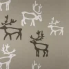 Pentik Kankaat^Saaga Akryylipinnoitettu Puuvillakangas Ruskea