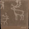 Pentik Kylpyhuonetekstiilit^Saaga Kylpypyyhe Ruskea