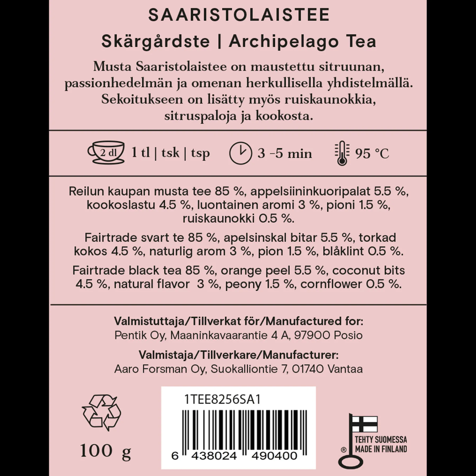 Pentik Herkut^Saaristolaistee Määrittelemätönväri