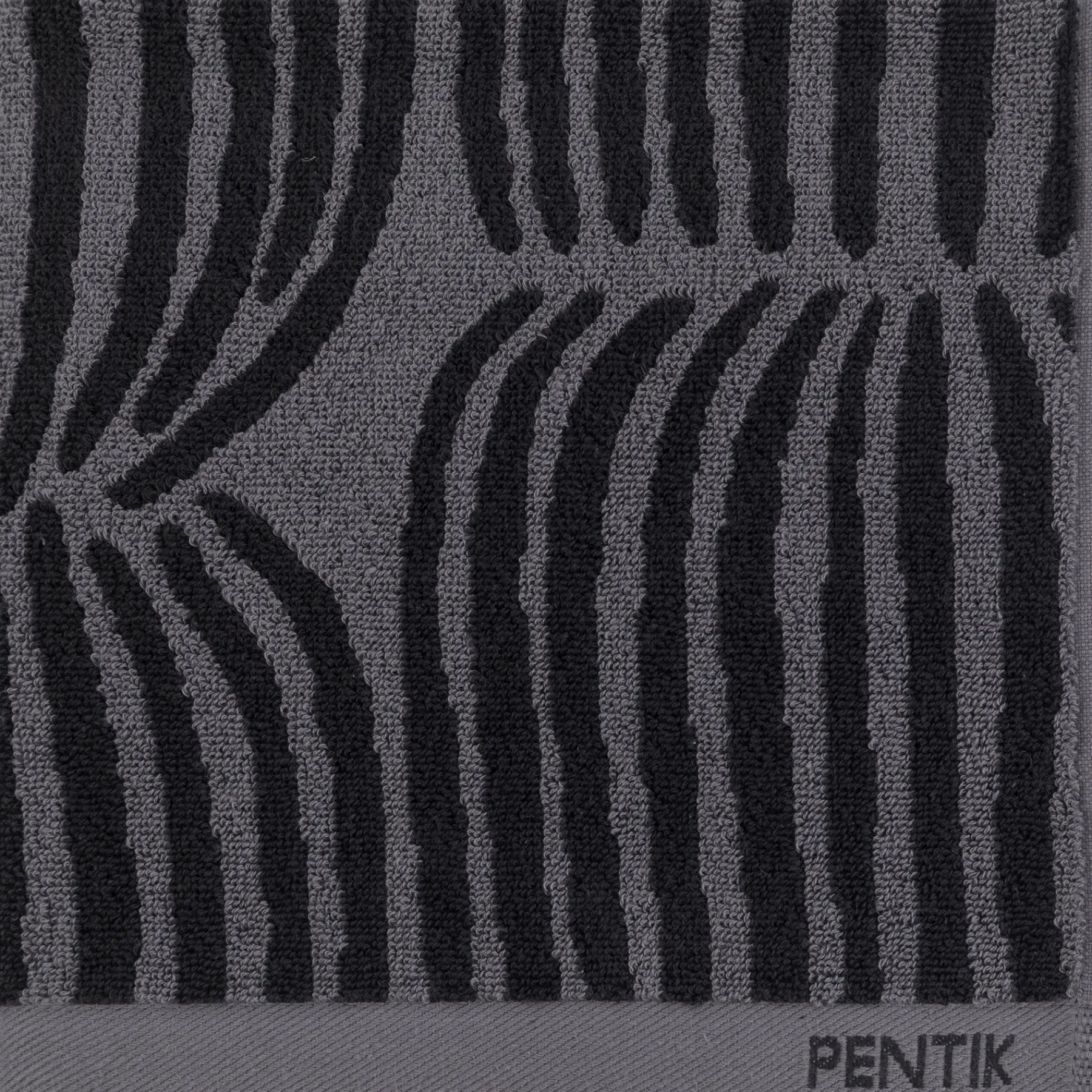 Pentik Kylpyhuonetekstiilit^Vilja Käsipyyhe Musta